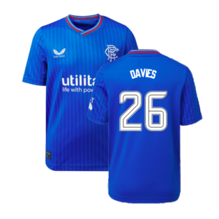 2023-2024 Rangers Home Shirt (Kids) (Davies 26)
