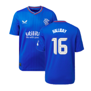 2023-2024 Rangers Home Shirt (Kids) (Halliday 16)