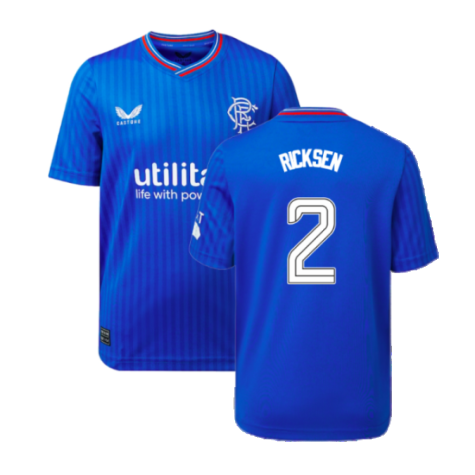 2023-2024 Rangers Home Shirt (Kids) (Ricksen 2)