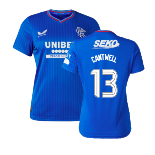 2023-2024 Rangers Home Shirt (Ladies) (Cantwell 13)