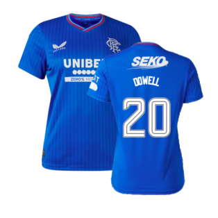 2023-2024 Rangers Home Shirt (Ladies) (Dowell 20)