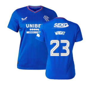 2023-2024 Rangers Home Shirt (Ladies) (Wright 23)