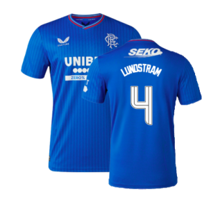 2023-2024 Rangers Home Shirt (Lundstram 4)