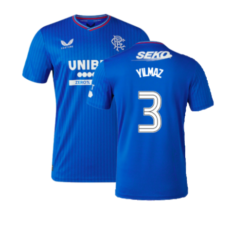 2023-2024 Rangers Home Shirt (Yilmaz 3)