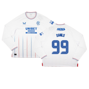 2023-2024 Rangers Long Sleeve Away Shirt (Danilo 99)
