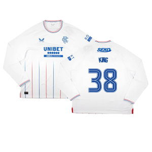 2023-2024 Rangers Long Sleeve Away Shirt (King 38)