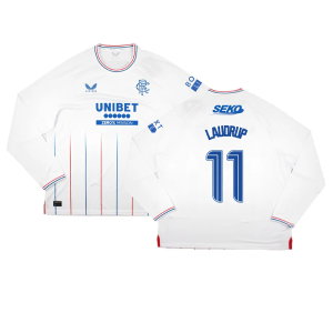2023-2024 Rangers Long Sleeve Away Shirt (Laudrup 11)