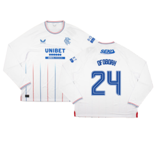 2023-2024 Rangers Long Sleeve Away Shirt (Ofoborh 24)