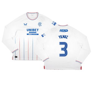 2023-2024 Rangers Long Sleeve Away Shirt (Yilmaz 3)