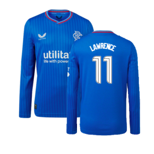 2023-2024 Rangers Long Sleeve Home Shirt (Kids) (Lawrence 11)