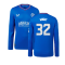 2023-2024 Rangers Long Sleeve Home Shirt (Kids) (Wright 32)