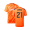 2023-2024 Rangers Players Third Match Day Tee (Orange) (Sterling 21)