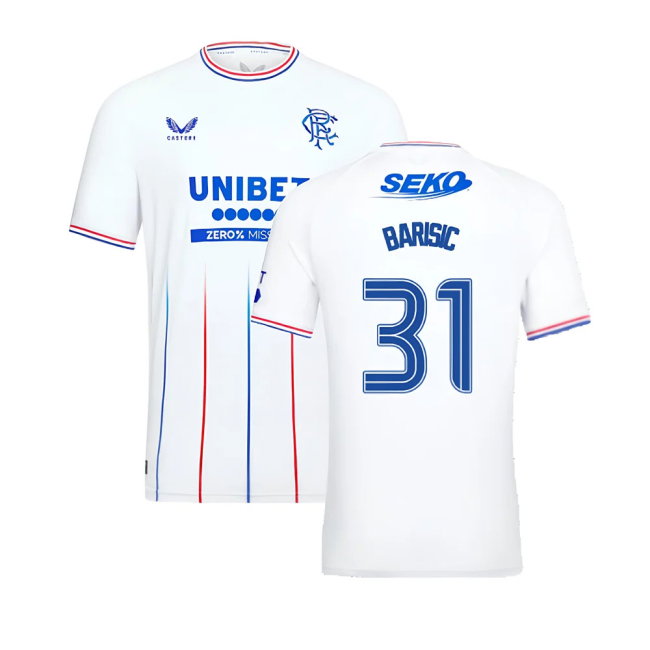 2023-2024 Rangers Pro Authentic Away Shirt (Barisic 31)