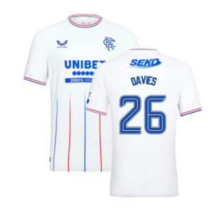 2023-2024 Rangers Pro Authentic Away Shirt (Davies 26)