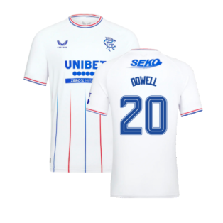 2023-2024 Rangers Pro Authentic Away Shirt (Dowell 20)
