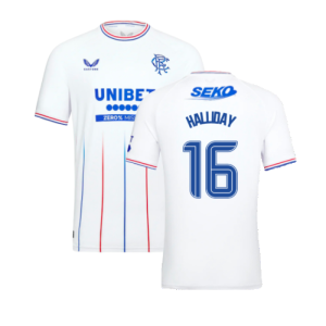 2023-2024 Rangers Pro Authentic Away Shirt (Halliday 16)