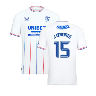 2023-2024 Rangers Pro Authentic Away Shirt (J Cifuentes 15)