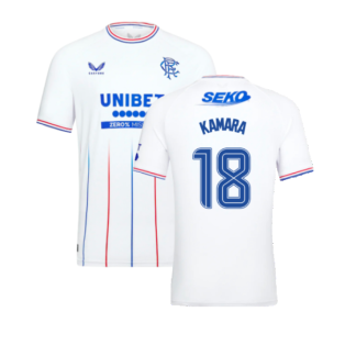 2023-2024 Rangers Pro Authentic Away Shirt (Kamara 18)