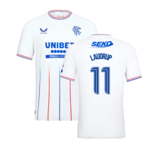 2023-2024 Rangers Pro Authentic Away Shirt (Laudrup 11)