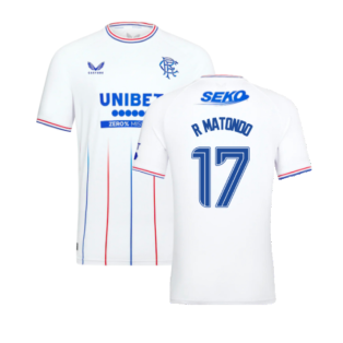 2023-2024 Rangers Pro Authentic Away Shirt (R Matondo 17)