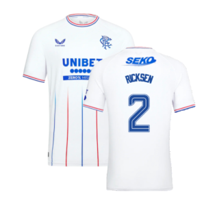 2023-2024 Rangers Pro Authentic Away Shirt (Ricksen 2)