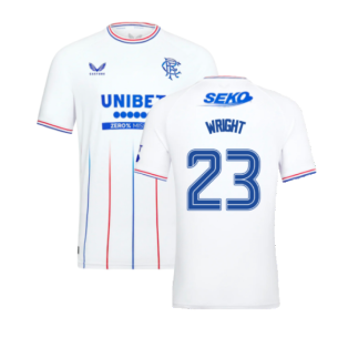2023-2024 Rangers Pro Authentic Away Shirt (Wright 23)