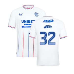 2023-2024 Rangers Pro Authentic Away Shirt (Wright 32)