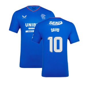 2023-2024 Rangers Pro Authentic Home Shirt (Davis 10)