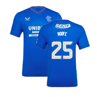 2023-2024 Rangers Pro Authentic Home Shirt (Roofe 25)