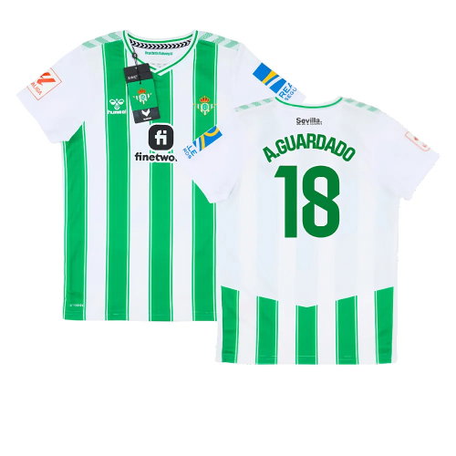 2023-2024 Real Betis Home Shirt (Kids) (A.GUARDADO 18) 2023-2024 Real Betis Home Shirt (Kids) (A.GUARDADO 18)