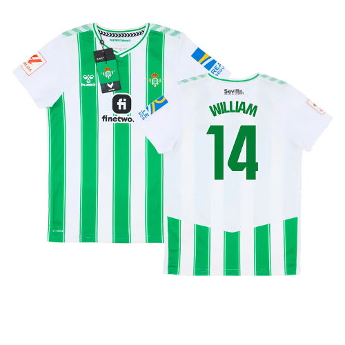 2023-2024 Real Betis Home Shirt (Kids) (WILLIAM 14)