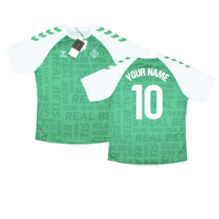 2023-2024 Real Betis Pre-Match Shirt (Green) (Your Name)