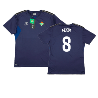 2023-2024 Real Betis Training Shirt (Navy) (FEKIR 8)