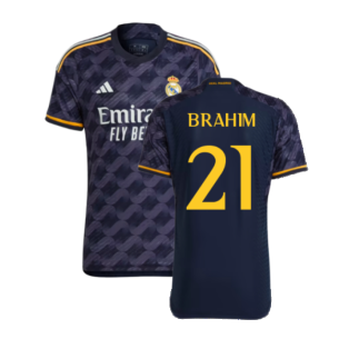 2023-2024 Real Madrid Authentic Away Shirt (Brahim 21)