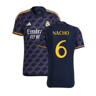 2023-2024 Real Madrid Authentic Away Shirt (Nacho 6)