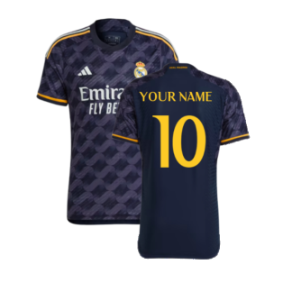 2023-2024 Real Madrid Authentic Away Shirt (Your Name)
