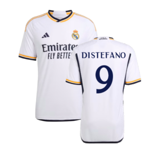 2023-2024 Real Madrid Authentic Home Shirt (Di Stefano 9)