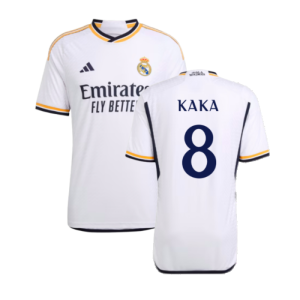 2023-2024 Real Madrid Authentic Home Shirt (Kaka 8)