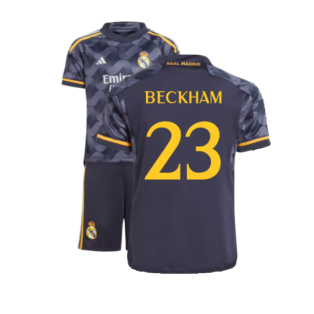 2023-2024 Real Madrid Away Mini Kit (Beckham 23)