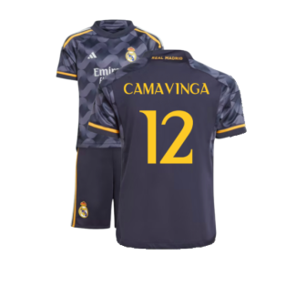 2023-2024 Real Madrid Away Mini Kit (Camavinga 12)