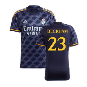 2023-2024 Real Madrid Away Shirt (Beckham 23)