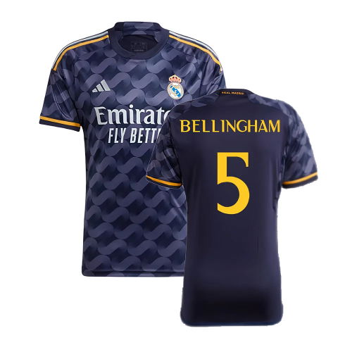2023-2024 Real Madrid Away Shirt (Bellingham 5)