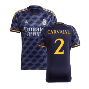 2023-2024 Real Madrid Away Shirt (Carvajal 2)