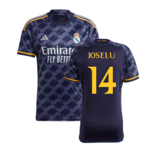 2023-2024 Real Madrid Away Shirt (Joselu 14)