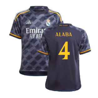 2023-2024 Real Madrid Away Shirt (Kids) (Alaba 4)