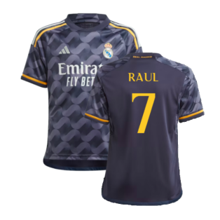 2023-2024 Real Madrid Away Shirt (Kids) (Raul 7)