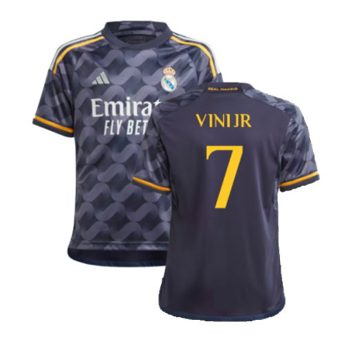 2023-2024 Real Madrid Away Shirt (Kids) (Vini Jr. 7)