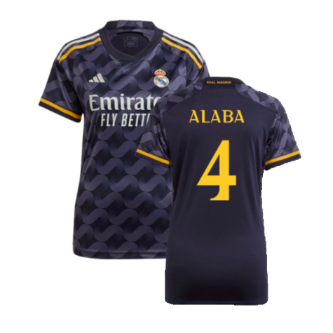 2023-2024 Real Madrid Away Shirt (Ladies) (Alaba 4)