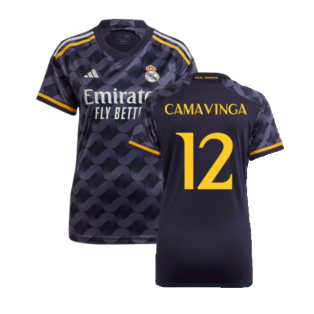 2023-2024 Real Madrid Away Shirt (Ladies) (Camavinga 12)