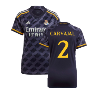 2023-2024 Real Madrid Away Shirt (Ladies) (Carvajal 2)